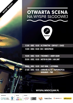 Otwarta Scena - koncerty na Wyspie Słodowej
